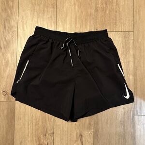 Nike Black Men’s Athletic Running Shorts 5”
